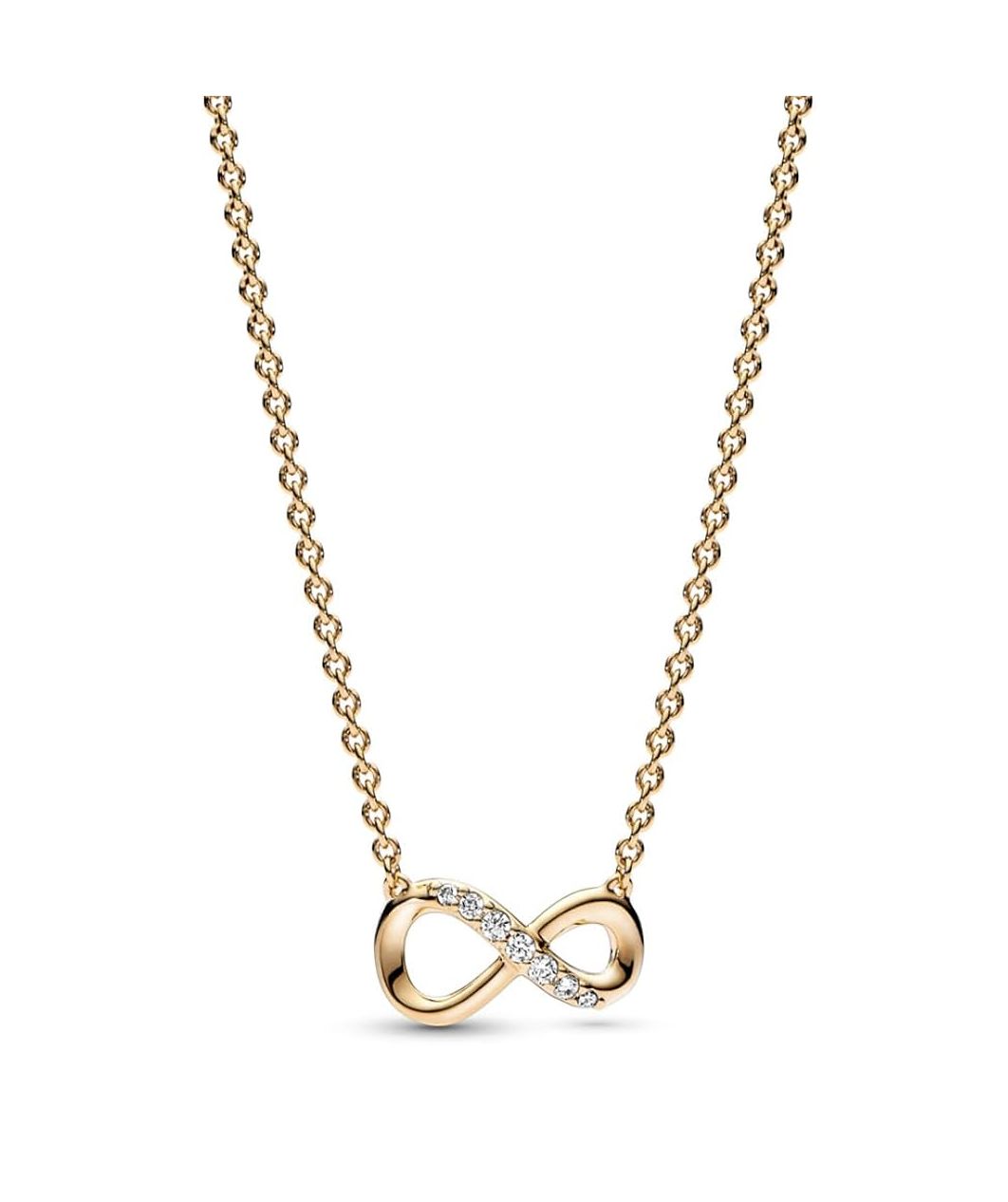 Sparkling Infinity Collier Necklace - 368821C01-50