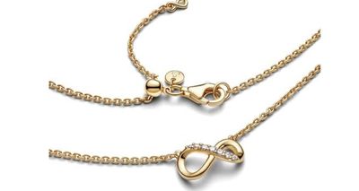 Sparkling Infinity Collier Necklace-368821C01-50