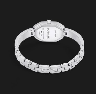 Dextera Bangle Watch,Swiss Made, Silver tone, Stainless Steel-5672977