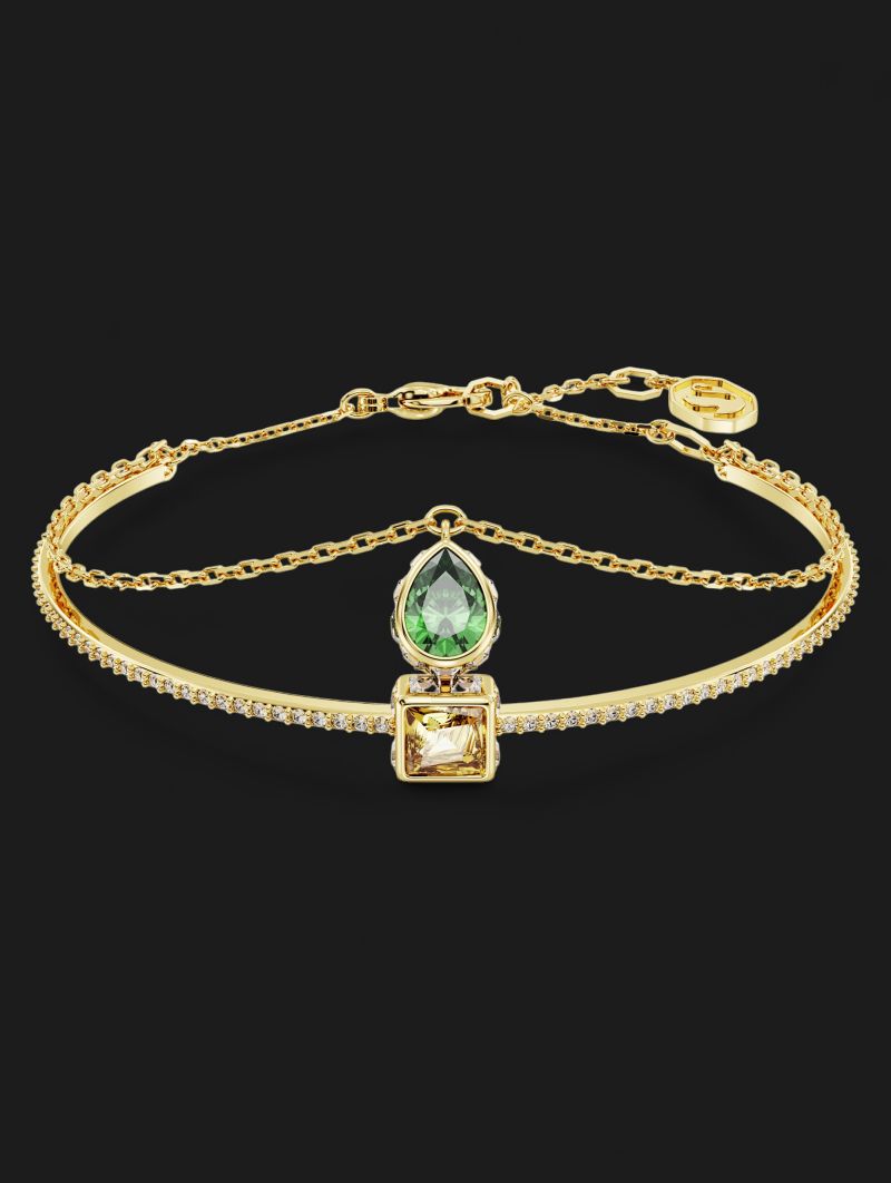 Stilla Bangle Bracelet - Multicolor, Gold-Tone- 5662924