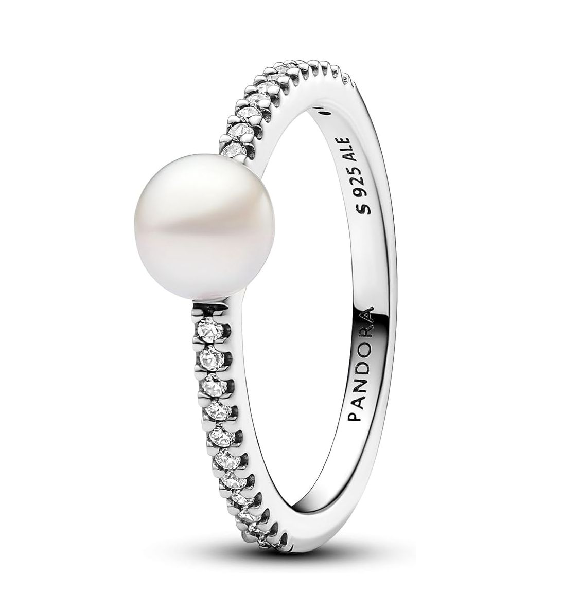 Freshwater Cultured Pearl &amp; Pavé Ring-193158C01