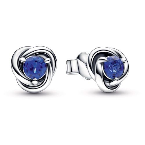 Pandora September Birthstone Eternity Circle Stud Earrings - 292334C07