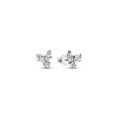 Sparkling Herbarium Cluster Stud Earrings - 292406C01