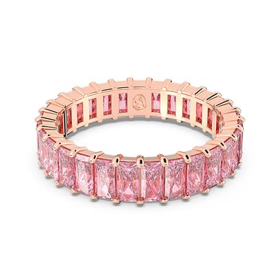 Matrix ring Baguette Cut, Pink, Rose Gold-5648287