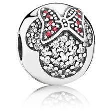Disney Minnie Mouse Pavé Clip Charm - 791450CZ