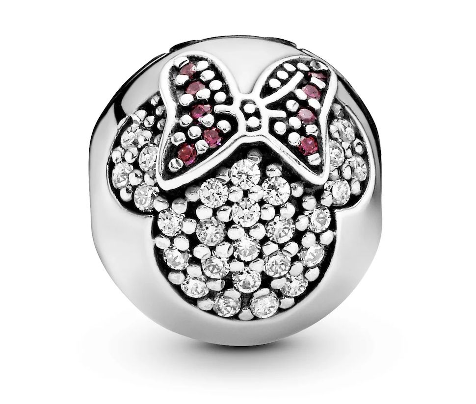 Disney Minnie Mouse Pavé Clip Charm-791450CZ