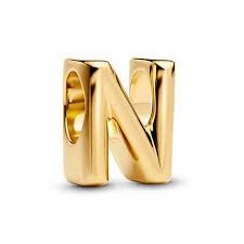 Letter N Alphabet Mini Charm - 763960C00