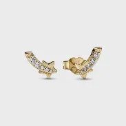 Shooting Star Pavé Stud EarringsShooting star - 262375C01