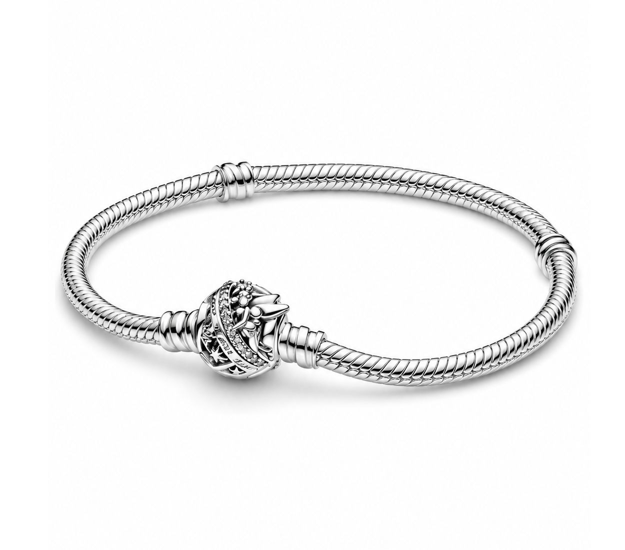 Disney Tinker Bell Clasp Moments Snake Chain Bracelet - 592548C01