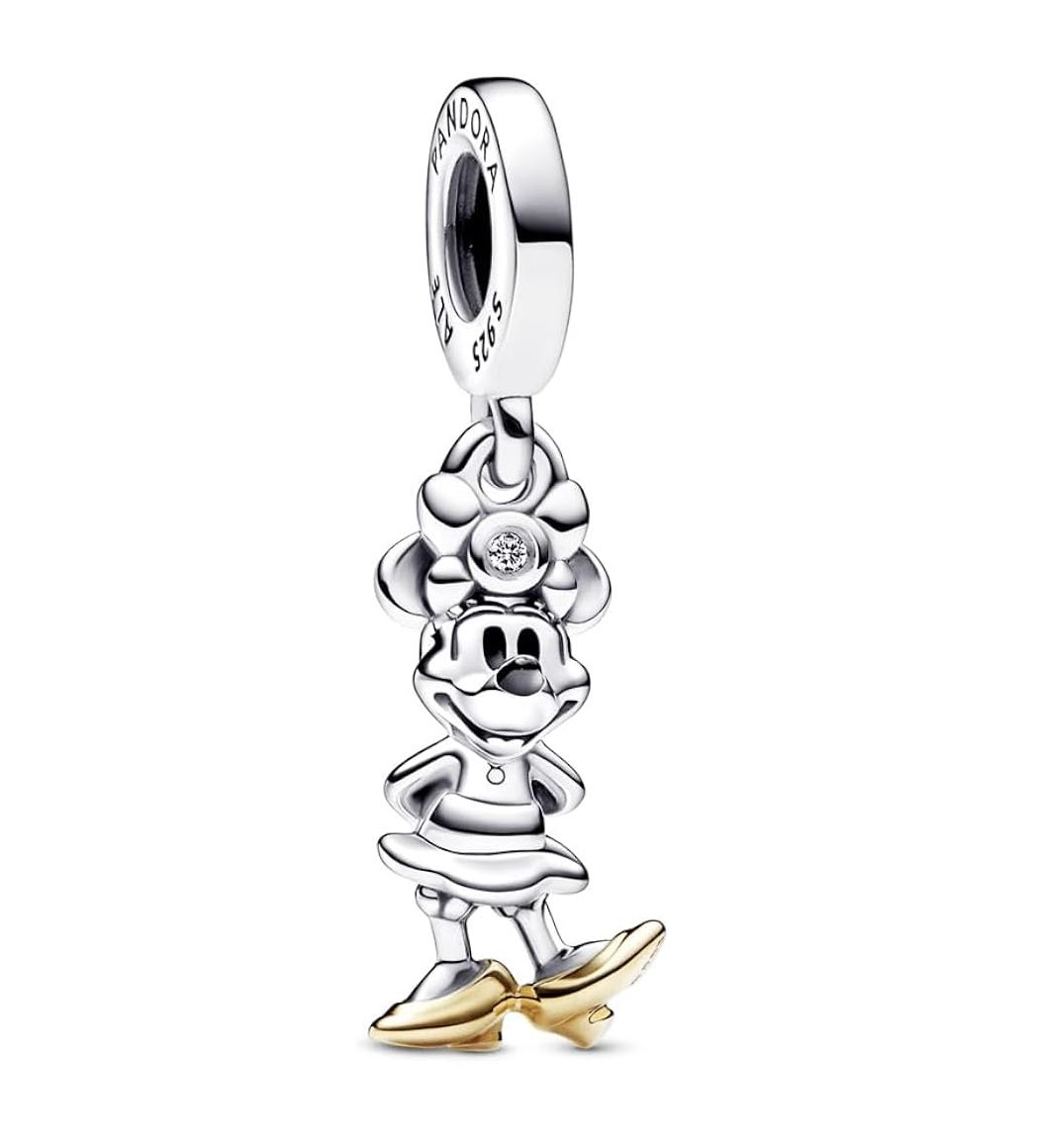 Disney 100th Anniversary Minnie Mouse Lab-Grown Diamond Dangle Charm-792559C01