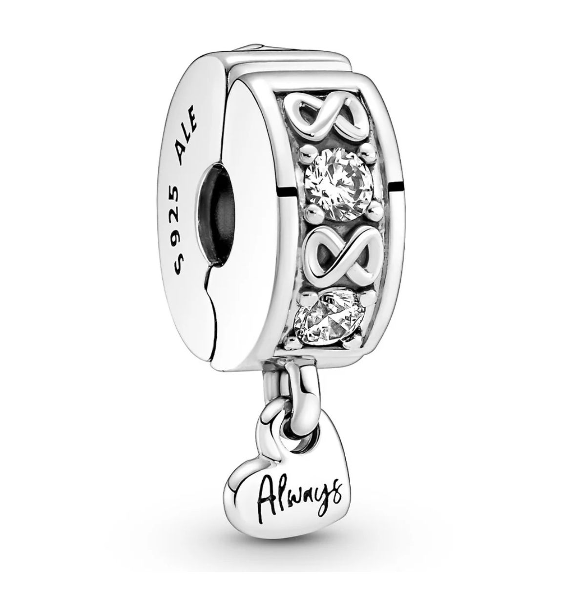 Family Always Pavé Clip Charm-791151C01