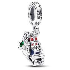 Christmas Sleigh 2023 Dangle Charm - 792977C01