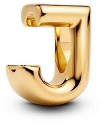 Letter J Alphabet Mini Charm - 763956C00