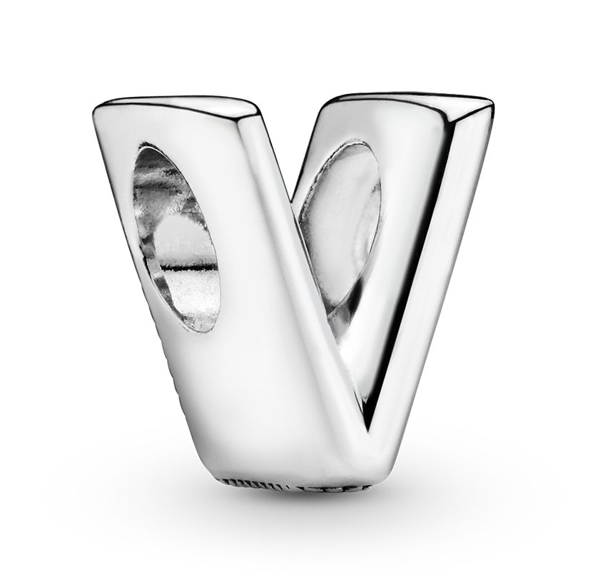 Letter V Alphabet Charm-797476