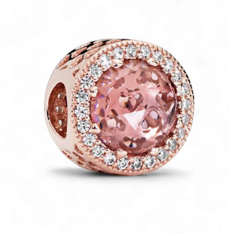 Sparkling Blush Pink Charm-781725NBP