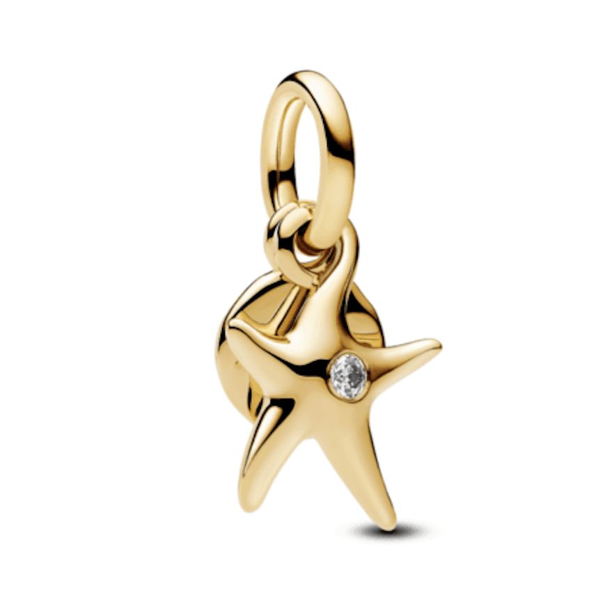 Starfish Double Dangle Charm-763892C01