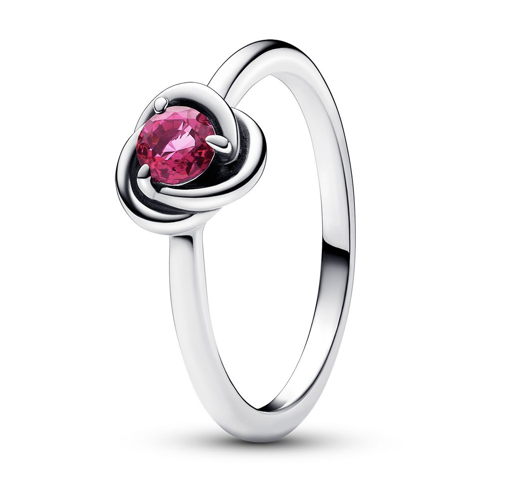 Pink Eternity Circle Ring-192993C10