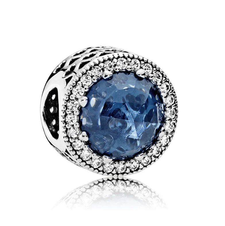 Sparkling Dark Blue Charm-791725NMB