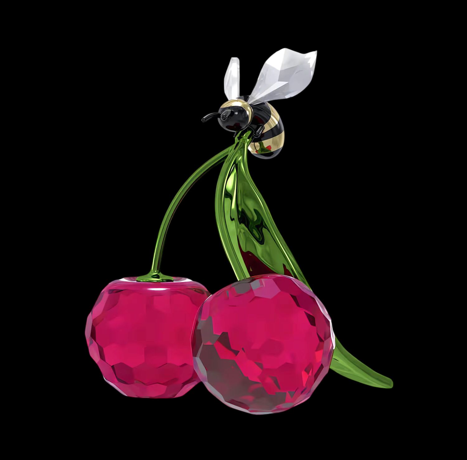 Idyllia Bee and Cherry Figurine -5667550