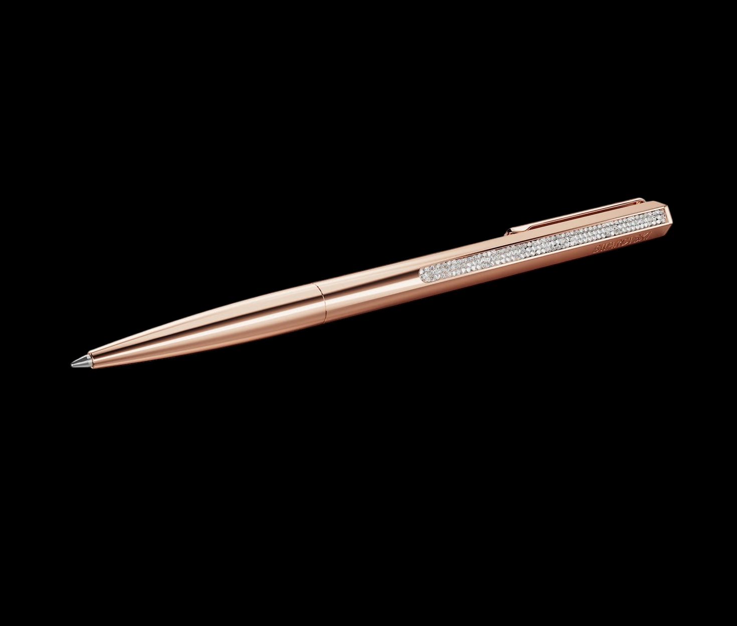 Crystal Shimmer Ballpoint Pen, Rose Gold-5678182