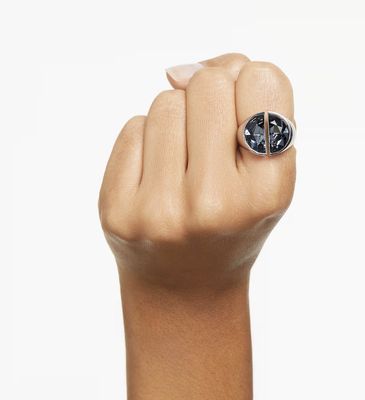 Lucent Cocktail Ring, Gray-5670362