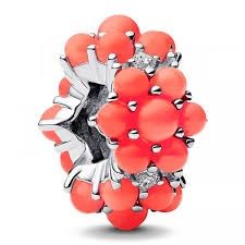 Coral-coloured Ocean Charm - 793897C01