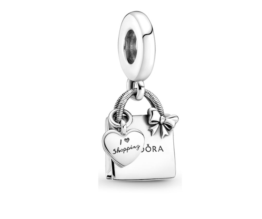 Shopping Bag Dangle Charm-799536C00