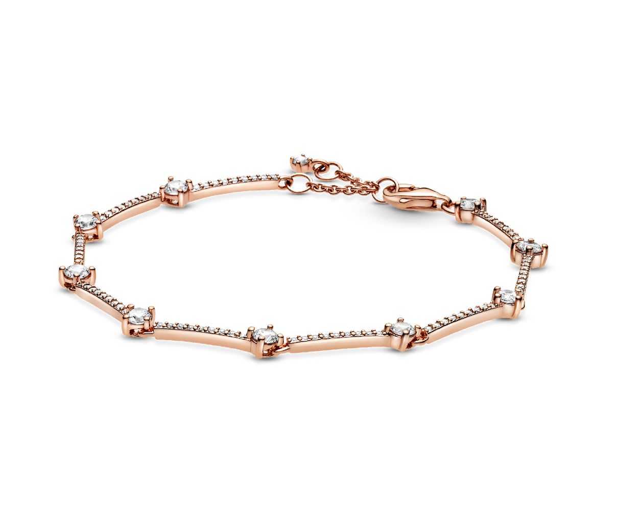 Pandora Sparkling Pavé Bars Bracelet - 589217C01
