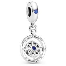 Spinning Compass Dangle Charm - 790099C01