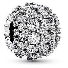 Sparkling Pavé Round Charm - 792630C01