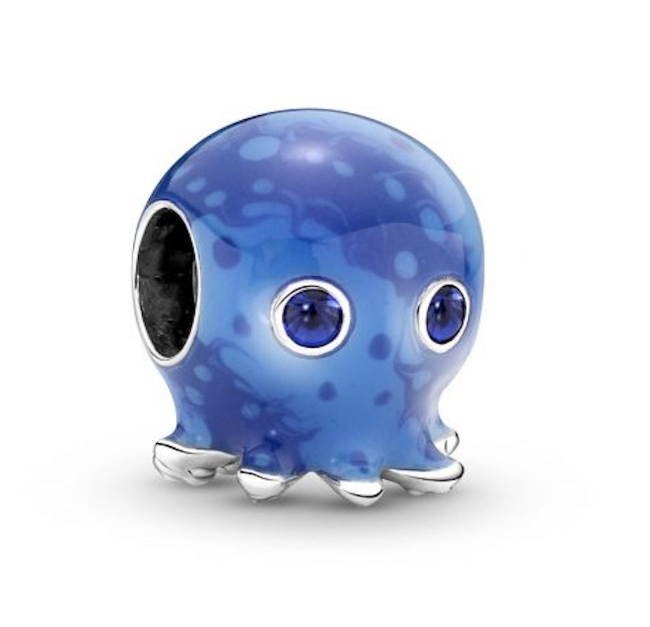 Ocean Bubbles &amp; Waves Octopus Charm-791698C01