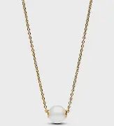 Treated Freshwater Cultured Pearl Collier Necklace - 363167C01-45