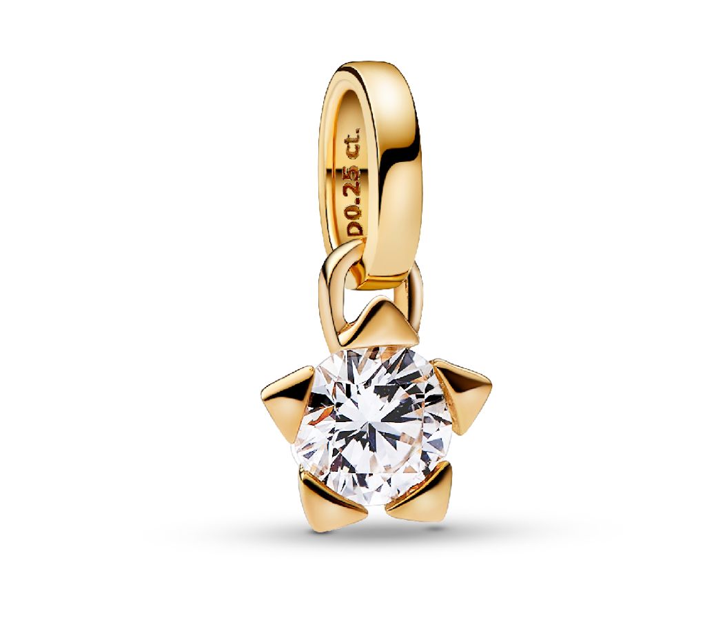 Talisman 14k Lab Grown Diamond Star Pendant-352870C01