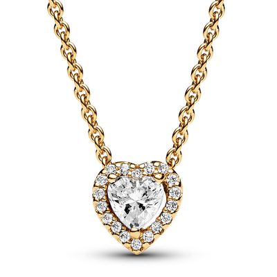 Sparkling Heart Collier Necklace - 368425C01-45