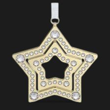 Holiday Magic Star Ornament, Medium - 5655937