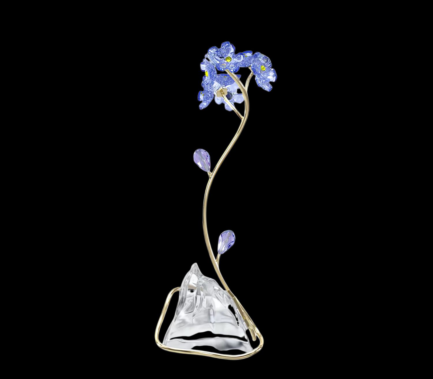 Florere Forget-Me-Not Figurine, Blue-5666971