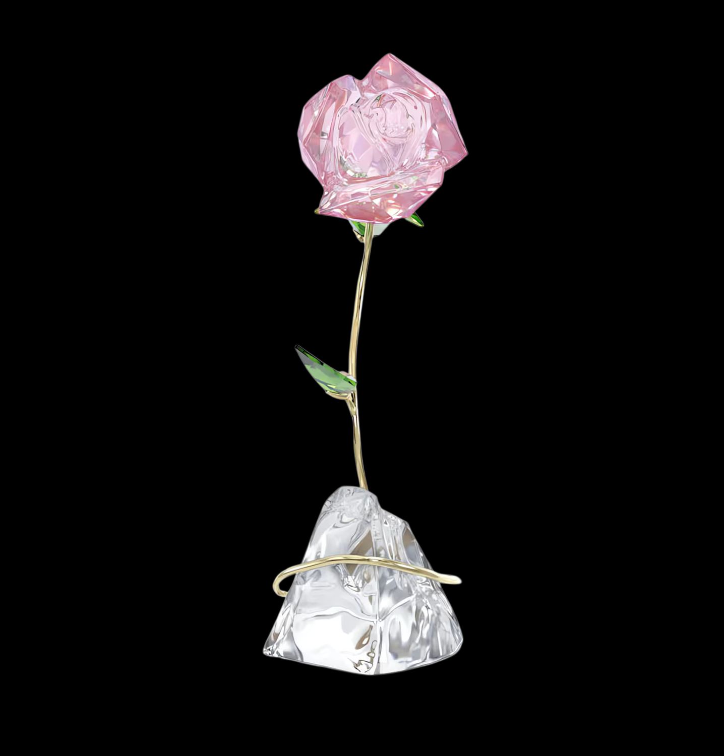 Florere Rose Figurine, Pink-5666973