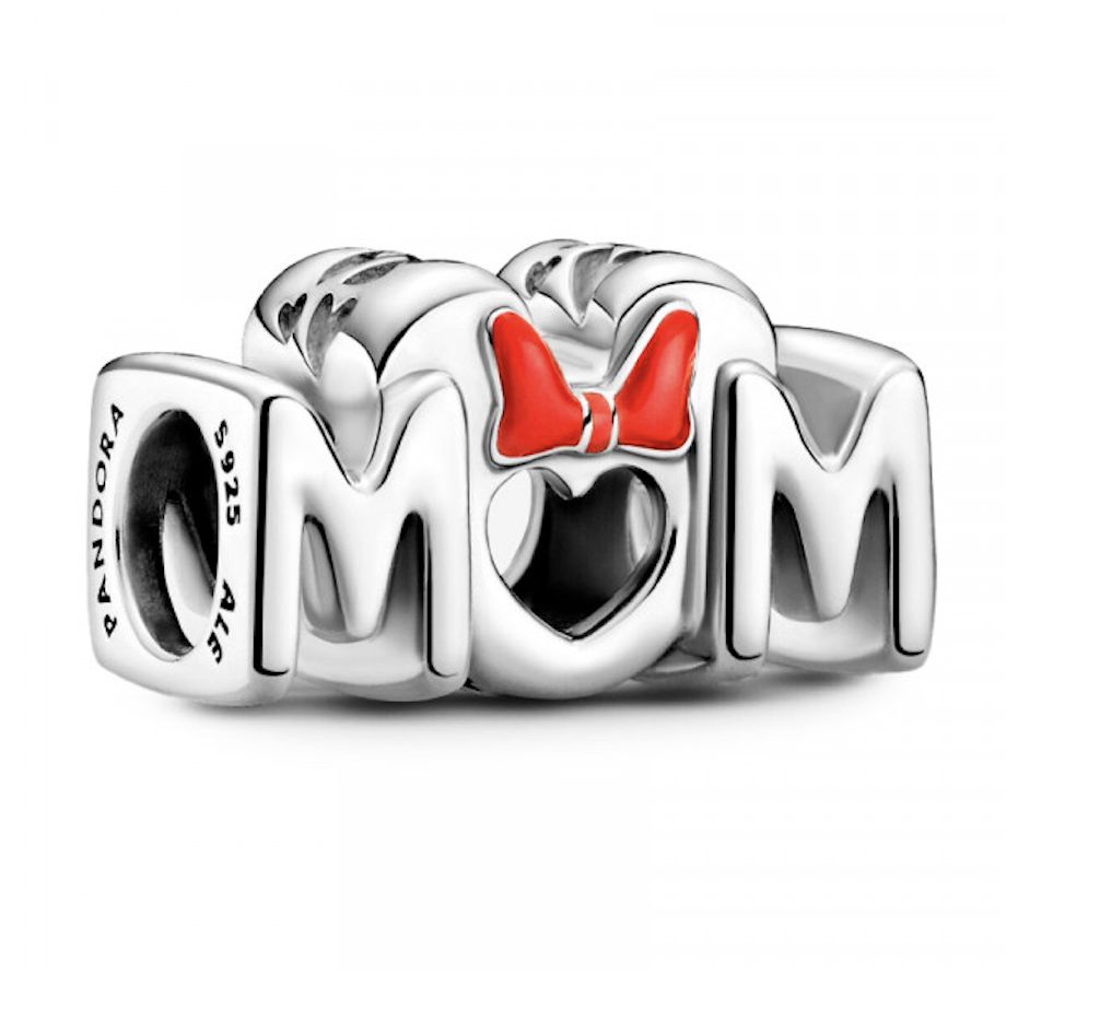 Disney Minnie Mouse Bow &amp; Mum Charm - 799363C01