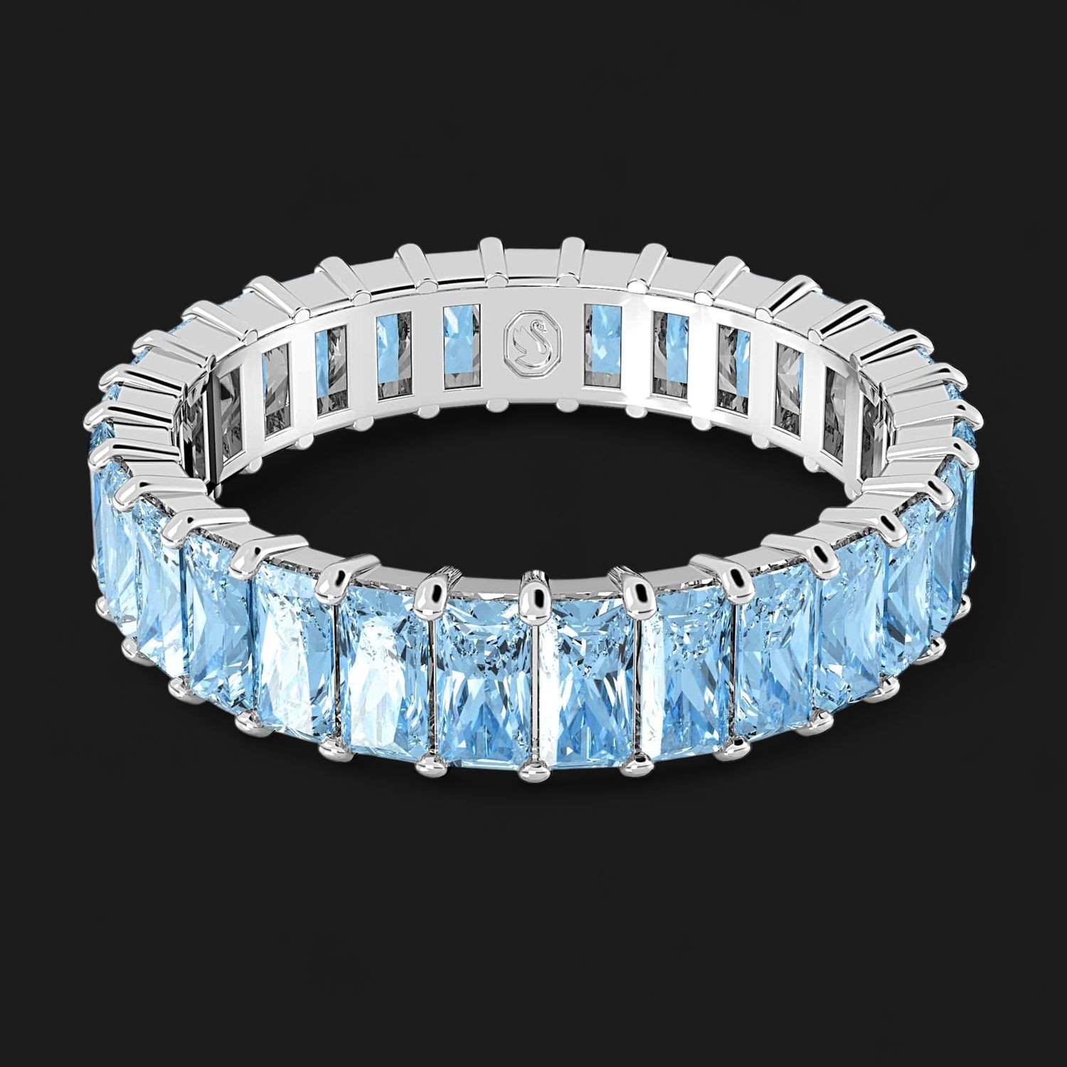 Matrix Ring, Baguette Cut, Blue (Size 52) 5661907