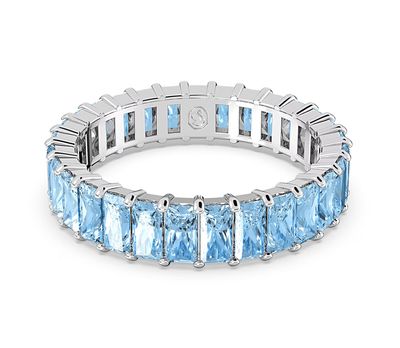 Matrix Ring, Baguette Cut, Blue-5661907