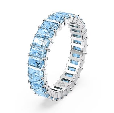 Matrix Ring, Baguette Cut, Blue-5661907