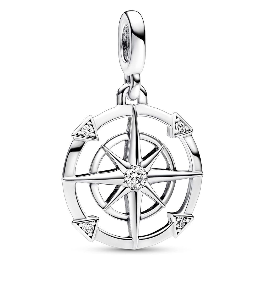 Pandora ME Compass Medallion Charm-792693C01