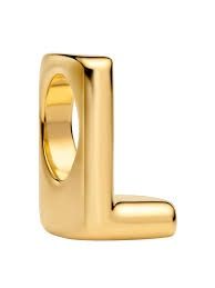 Letter L Alphabet Mini Charm - 763958C00