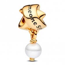 Freshwater Cultured Pearl Ribbon Charm - 763784C01