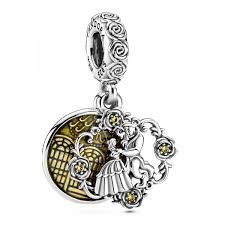 Disney Beauty and the Beast Dancing Dangle Charm - 799014C01