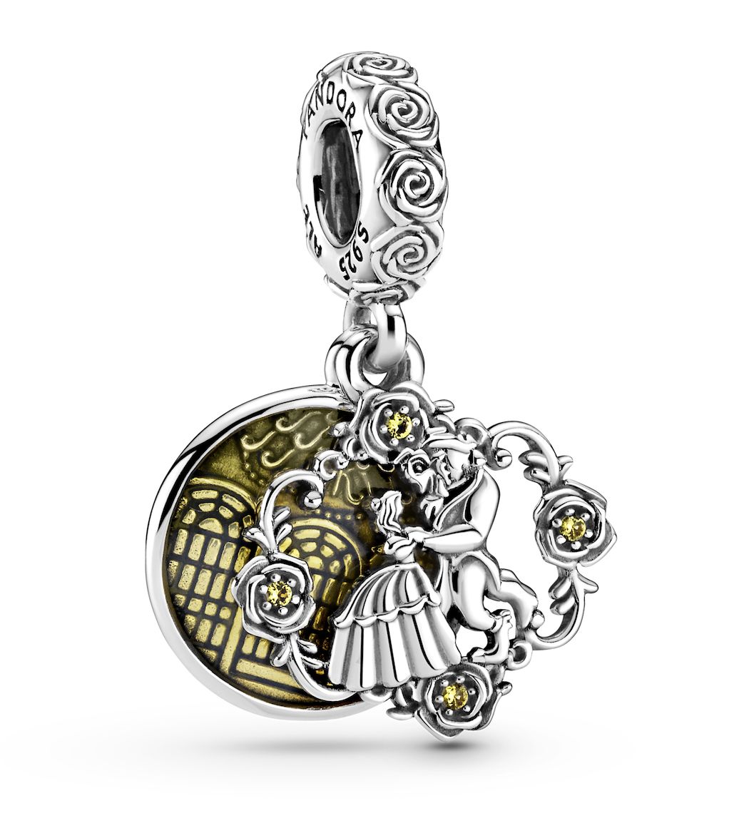 Disney Beauty and the Beast Dancing Dangle Charm-799014C01