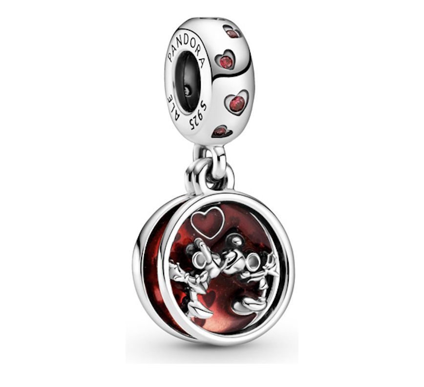 Disney Mickey Mouse &amp; Minnie Mouse Love and Kisses Dangle Charm - 799298C01