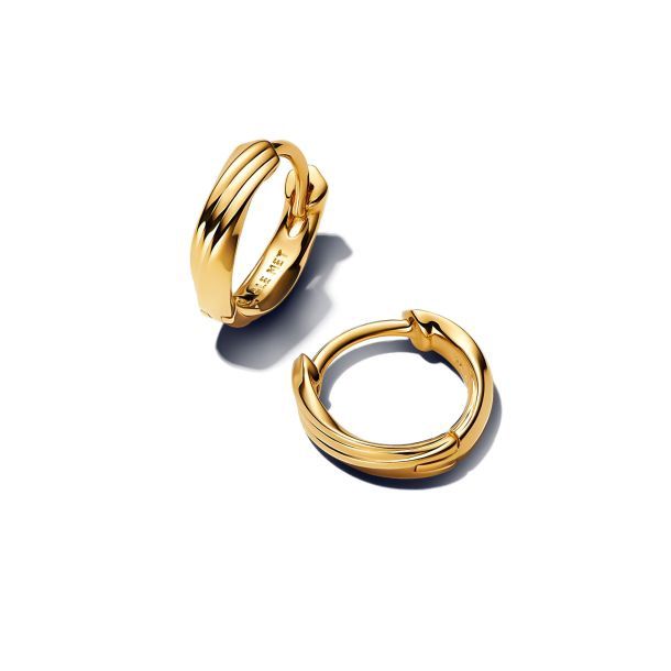 Pandora Twisted Huggie Earrings - 263871C00