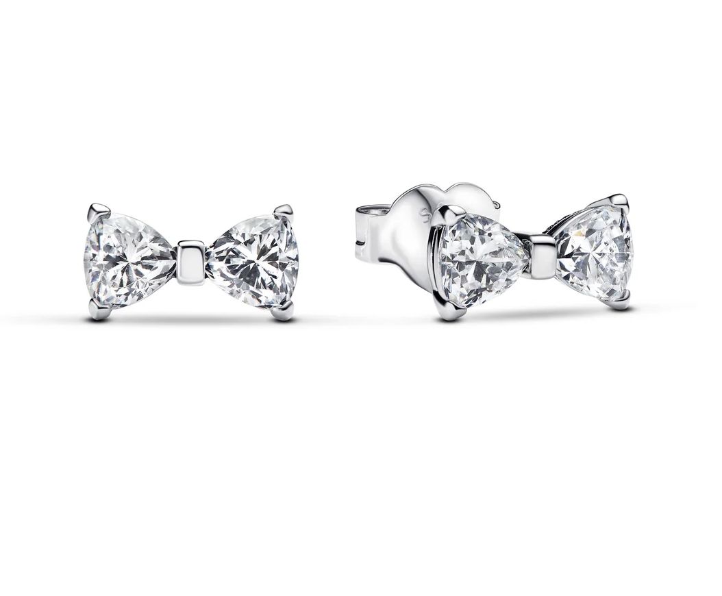 Pandora Small Bow Stud Earrings - 293542C01