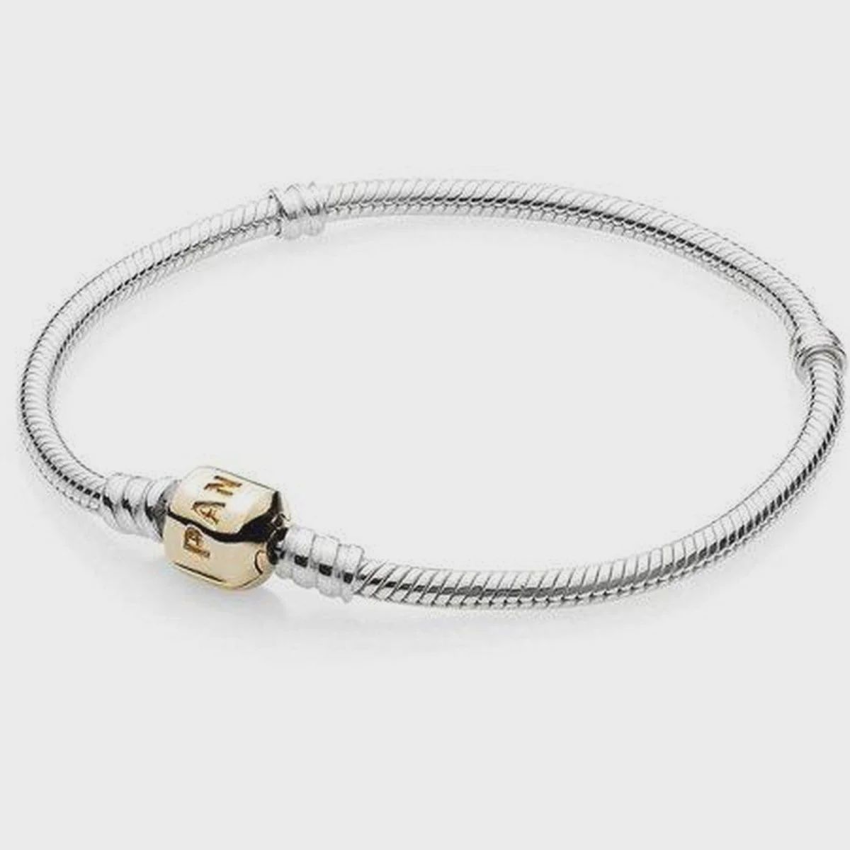14K Pandora Moments Snake Chain Bracelet  - 590702HG